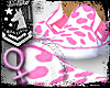 Pimk Heart Flats