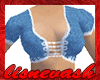 Crop Denim Top/Boyshorts