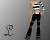 Black and white bodysuit