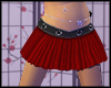 naughty red frills skirt