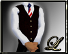 ~L~SuedeVest-ShirtRWBTie