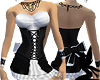 Corset & Ruffles Dress