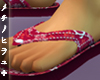 B92 Summer Flipflops Red