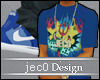 .ed hardy tee blue
