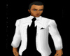 white +black suit