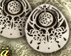 {a} SilverCutoutEarrings
