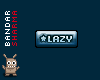 (BS) LAZY Sticker