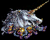 Evil Unicorn Sticker