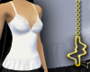 [M] Ruffle Cami - White
