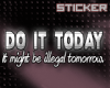 Product Image for C* Do it today.