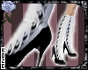 Victorian Boot White T