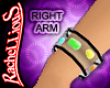 `Rainbow LAVA Bangle (R)