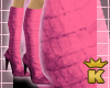 {K} Magenta Stilettos