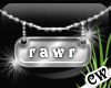 *Label* Niklace-Rawr