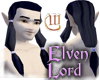 Elven Lord Hair - Charcoal