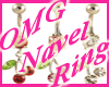 Green Kitty Navel Ring