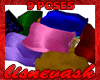 (L) 9 Pose Pillow Pile