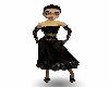 Black cocktail dress
