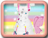 [P] White Pony Dress