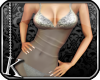 [K] Silver Sheer Dress