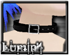 [*L] Black Buckle Collar