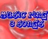 music ring 3 songs