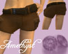 Brown cargo shorties