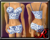 R1313 Shorty PJs Blue