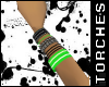 OMG Green Bracelets