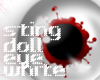 sting doll eye white