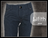 -L.- Wide Leg Dark Jeans