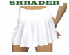 white skirt