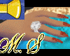 M.S Love Silver Ring