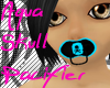 Aqua Skull Pacifier