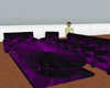 deep purple sofa
