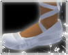 {DB}WhiteSatinStripFlats