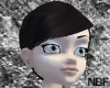 Black side bangs base