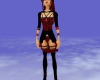 Darko Black Red Dress