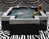 Lover's marble hot tub