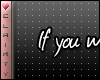 C* If you were a drug