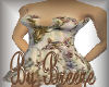 golden Flowers Dress