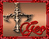 Geo Cross Gold Necklace