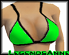 Bikini/Bra - Toxic/Black