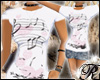 $R Heart Music Tee