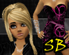 Short Dress Pink & Black