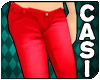 .C. Red Skinny Jeans
