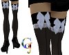 Costume Maid Hose &Heels
