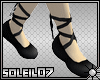 [S Black Nacht Shoes