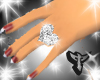 (T) Heart ring