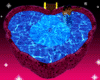 heart-shaped bathtub